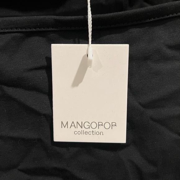 MANGOPOP Women's Square Neck Long Sleeve Bodysuit Tops XSmall - Picture 6 of 6